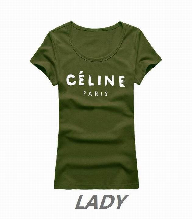 Celine short round collar T woman S-XL-009